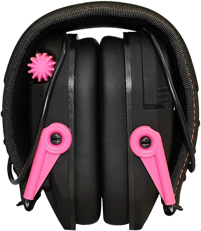Walker's Razor Slim Ultra Low Profile Compact Design Adjustable Range Shooting Hunting Hearing Protection Electronic Earmuffs