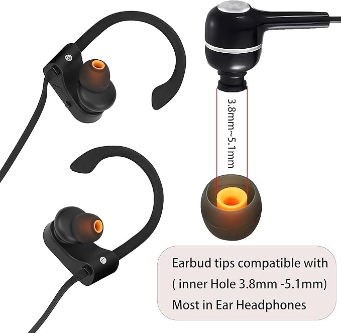 Silicone Earbud Tips Replacement - Image 3