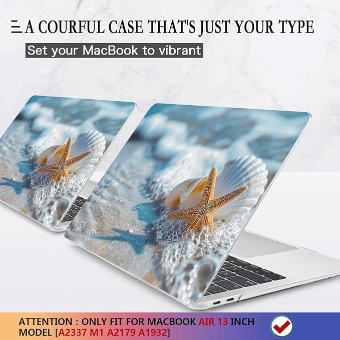 CISSOOK Compatible with MacBook Air 13-inch Case 2021 2020-2018 Release M1 - Image 3