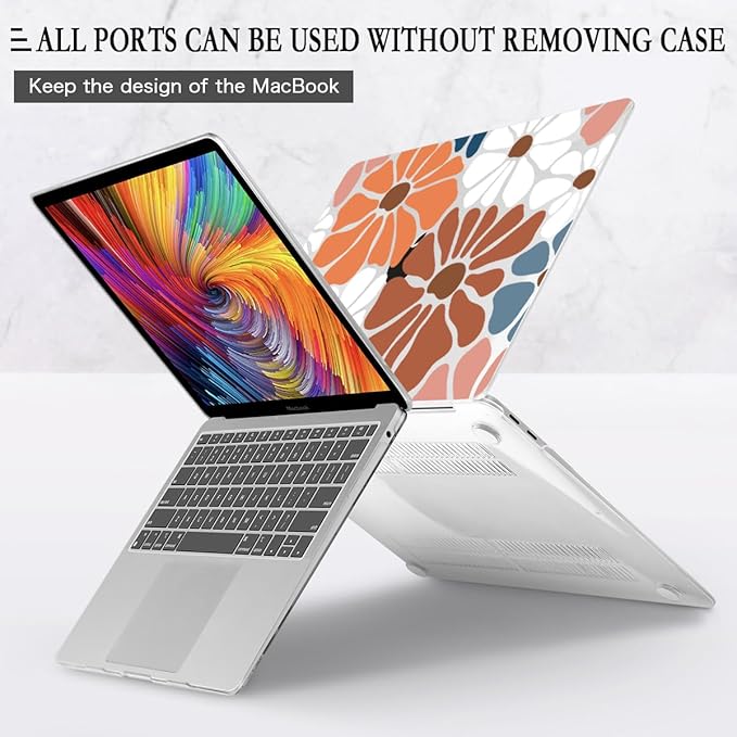 CISSOOK Compatible with MacBook Air 13.3 inch Case M1 A2337 A2179 A1932 - Image 3