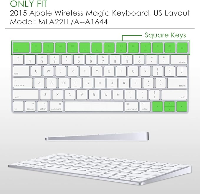 Allinside Ombre Gray Cover for Apple Magic Keyboard - Image 2