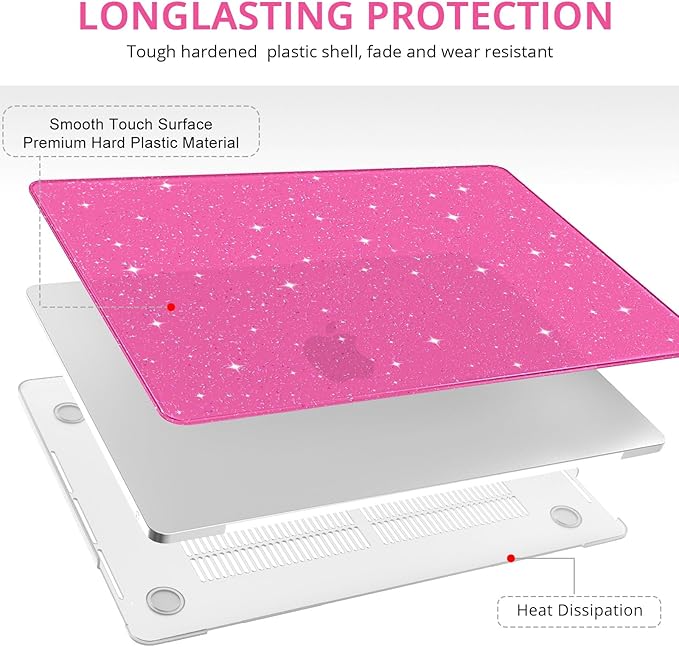 Anban Compatible with MacBook Pro 13 inch Case M2 M1 2025-2016 A2338 A2251 - Image 4