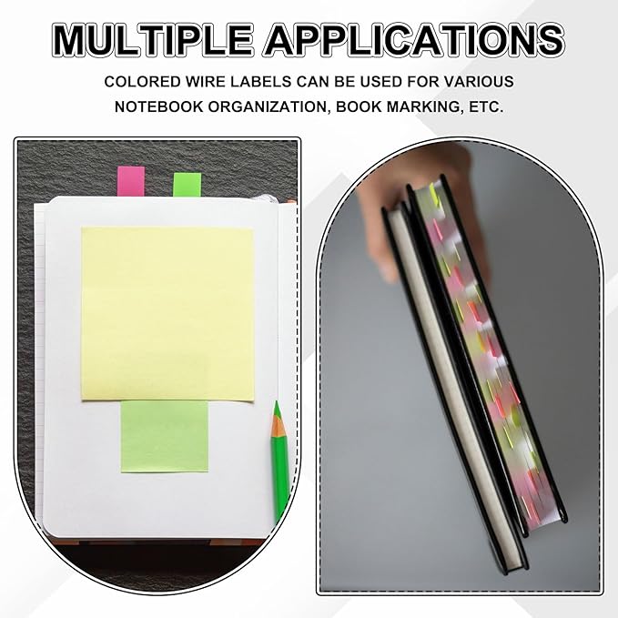 uxcell 300 Pcs Cable Labels, Waterproof Wire Cord Labels Tags, Cord Organizer Management Tags for Charger Cable Organizer Wire Markers Printer and Handwriting, Pink