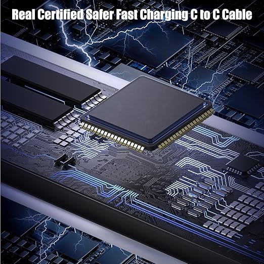 3-Pack Black 6.6FT 60W USB C to USB C Cable, Type C to Type C Cable,Fast Charging Cable for iPhone 16 15 Pro Plus Pro Max，for Galaxy S24 S23, for iPad Pro/Air, for MacBook Pro/Air and More