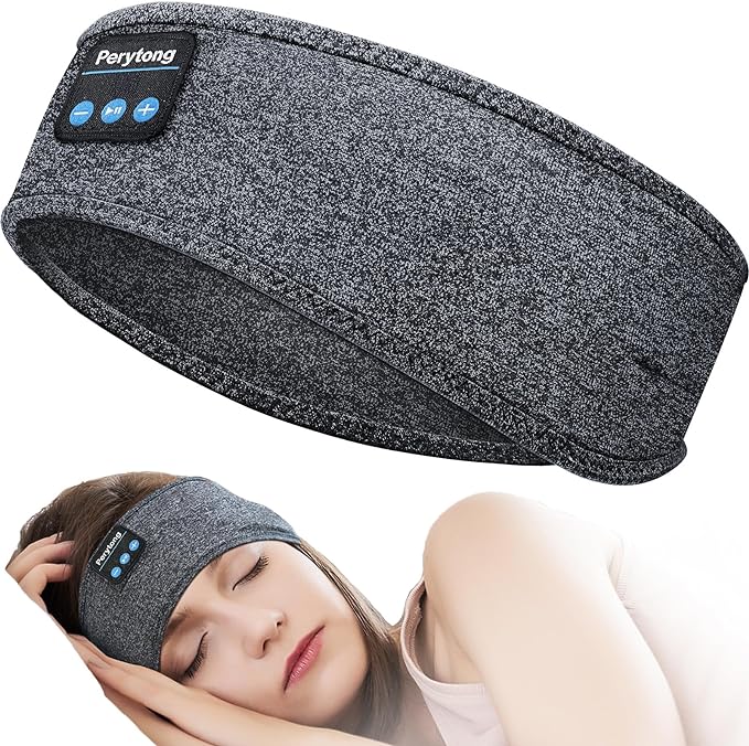 Perytong Sleep Headphones Bluetooth Headband, Sports Wireless Earphones Music by Perytong