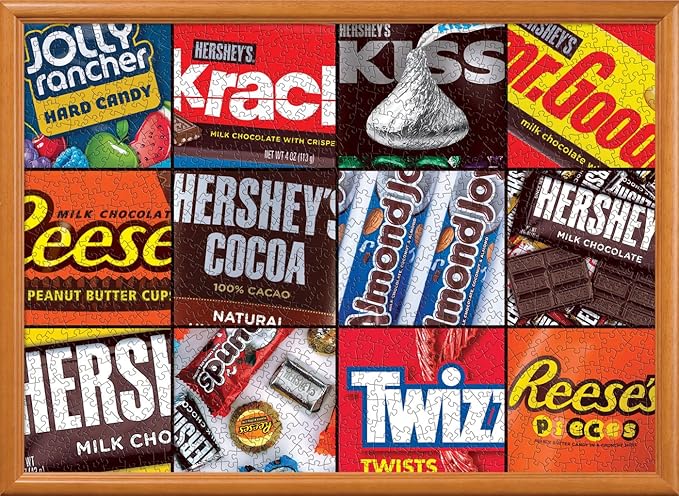 MasterPieces 1000 Piece Jigsaw Puzzle for Adults, Family, Or Youth - Hershey's Moments - 19.25"x26.75"