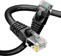 GEARit Cat 6 Ethernet Cable Pack Ð 1-Pack 20 ft Cat6 Ethernet Patch Cables | RJ45 Network Patch Cable, 10 Gbps Snagless Gold-Plated Connectors Ð Ethernet Cable Cat 6 for PC, TV, Router Ð Black