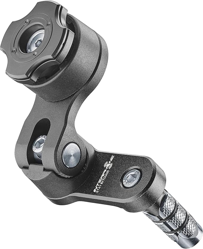 Interphone, Forkstem Mount, Steering Headstock Mount for Supersport Motorbike with Adjustable Position
