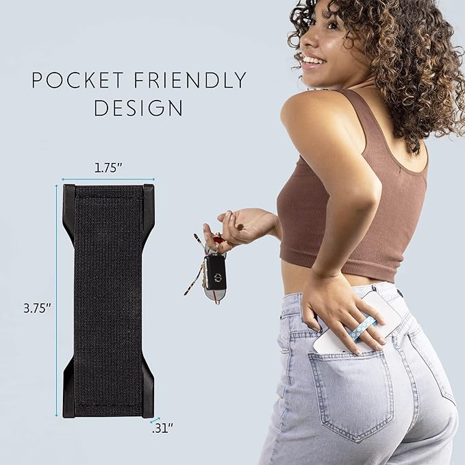 LOVEHANDLE PRO Premium Phone Grip - Silicone Phone Strap - Magnetic Phone Mount and Kickstand for Smartphone and Tablet - Dawn Patrol
