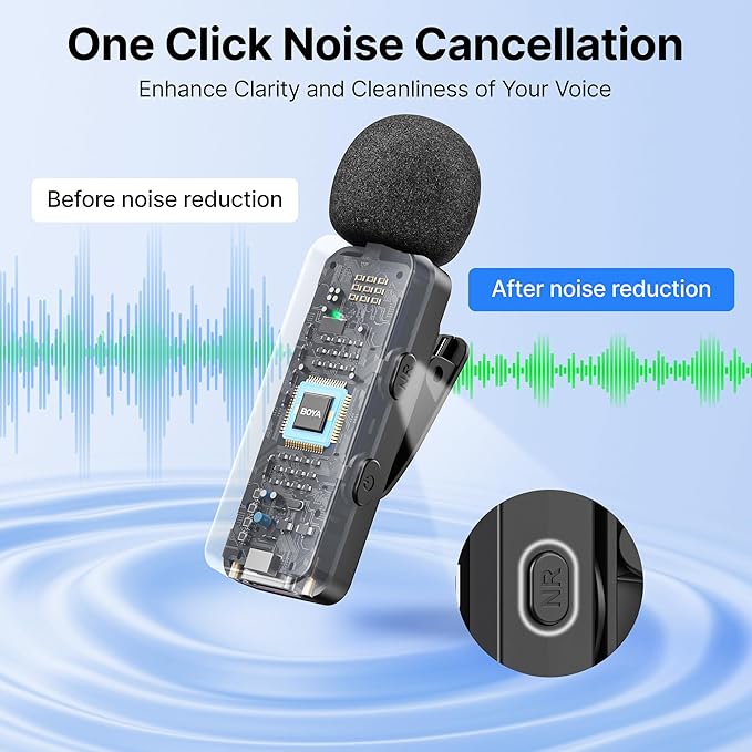 BOYA BY-V20 USB-C Wireless Microphone - Image 4