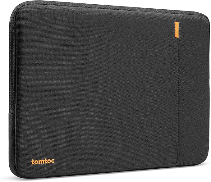 tomtoc 360° Protective Laptop Sleeve for 13-inch New MacBook Air M4/A3240 2025, M3/A3113, M2/A2681 M1/A2337 A2179 A1932, 13-inch MacBook Pro M2/A2686 M1/A2338, Water-Resistant Computer Case Bag