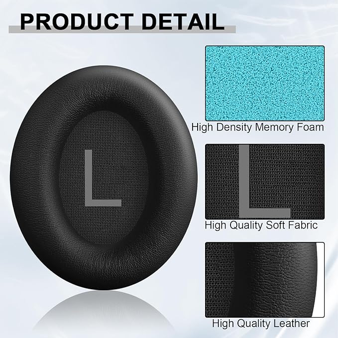 Replacement Ear Pads for Bose QuietComfort 45/QuietComfort SE/Quiet Comfort - Image 5