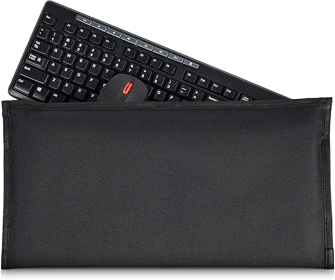 Keyboard Dust Cover for Universal Computer Keyboard, PC Bag Pouch Case for Full Size PC Mechanical Gaming Keyboards /108 Keys Keyboards/Logitech/iMac Magic Dust Cover(20.8 x 11 Inch)