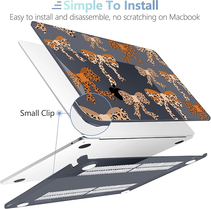 MEEgoodo for M4/M3/M2 MacBook Air 15.3 inch Case 2025 2024 2023, Case Fit Model - Image 5