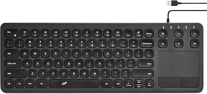 Vilros 15 Inch USB Keyboard with Touchpad-Great for Raspberry Pi