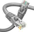 GEARit Cat 6 Ethernet Cable (1-Pack 3 Feet) Cat6 Network Patch, 10Gbps, RJ45, Snagless Cord, Gold-Plated Connectors, Internet for PC, TV, Tablet, Router, Printer, Servers, IT Data Center - Gray