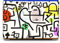 Berkin Arts for MacBook Air 13.6 inch Case A3240 A3113 A2681 (M4 M3 M2) 2025 2024-2022 Release with Keyboard Cover & Screen Protector Naive Art (Picture of A Journey by Paul Klee)