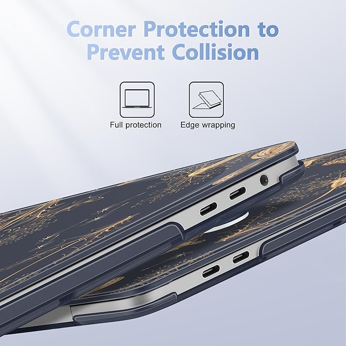for MacBook Pro 16 inch Case 2019 2020 Release Model A2141, Plastic Hard Shell Cover with Keyboard Cover for MacBook Pro 16 inch with Touch Bar & Touch ID - Butterflies
