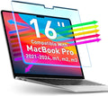 VINTEZ Magnetic Blue Light Screen Protector Compatible With MacBook Pro 16" 2021, 2022, 2023, 2024, M1, M2, M3, M4 Anti Blue Light Blocking Filter for Laptop