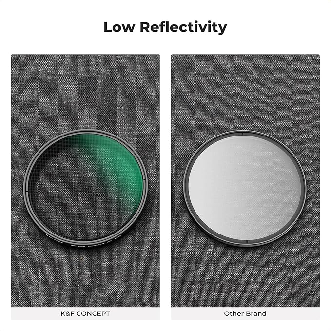 K&F CONCEPT 67mm Star Filters Kit (3pcs) 4 Points 6 Points 8 Points Cross Screen Starburst Filters Set -18 Layer Coating Ultra Slim Optical Glass Camera Lens Filter with 3 Cleaning Cloth