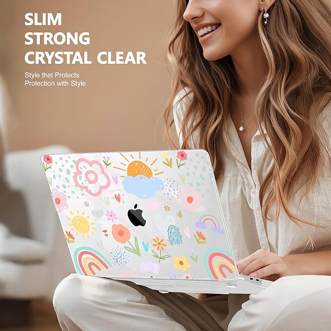 May Chen Case for MacBook Pro 13 inch M2 2023, 2020 A2338 M1 A2251 A2289 - Image 4