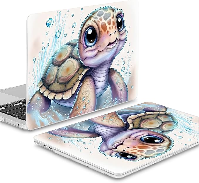 Mektron for MacBook Air 13 Case A1466/A1369, Snap-on Plastic Hard Shell Cover - Image 4