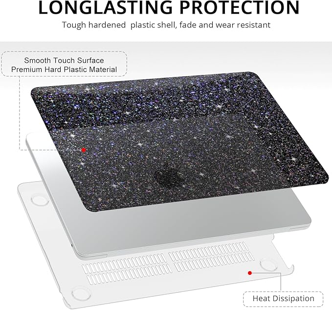 Anban Compatible with MacBook Pro 13 inch Case M2 M1 2025-2016 A2338 A2251 - Image 4