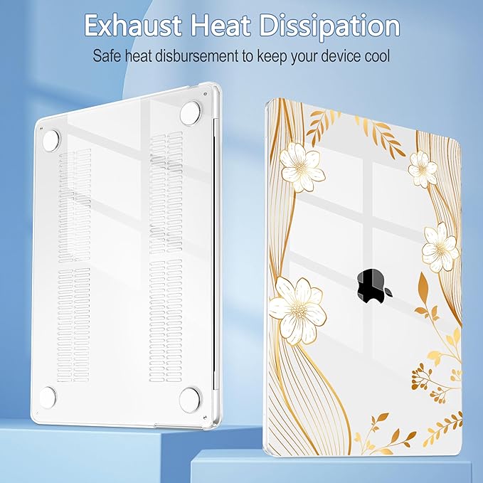 Mektron Compatible with M4 MacBook Air 15 inch Case 2025 A3241 2024 2023 M3 - Image 8