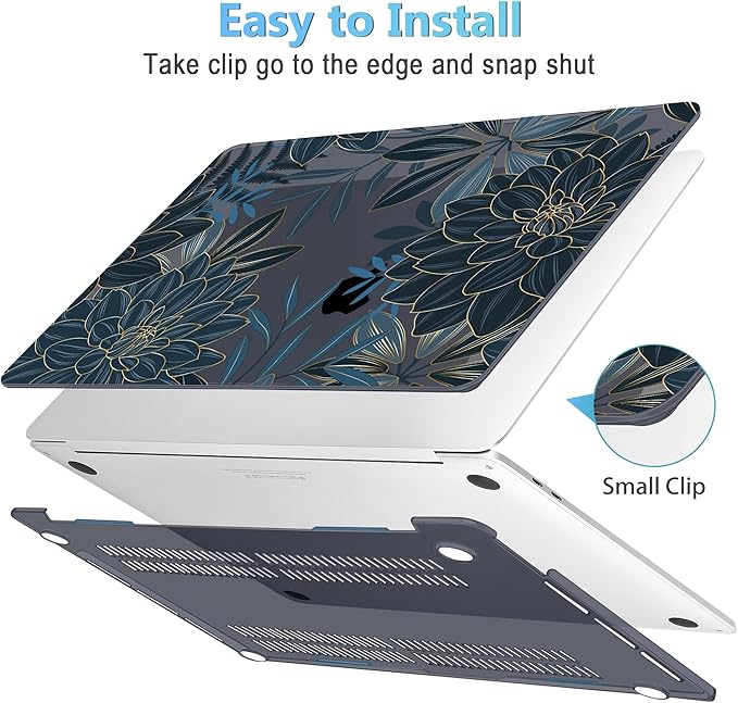 Mektron for MacBook Pro 13-inch Case 2022 2021 2020 Release A2338 M2 M1 A2289 - Image 3