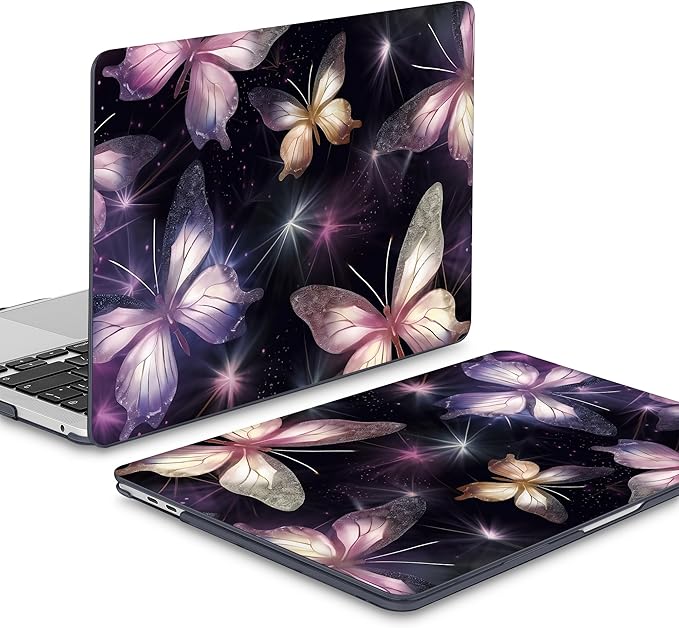 Mektron for MacBook Air 13 Case A1466/A1369, Snap-on Plastic Hard Shell Cover - Image 4