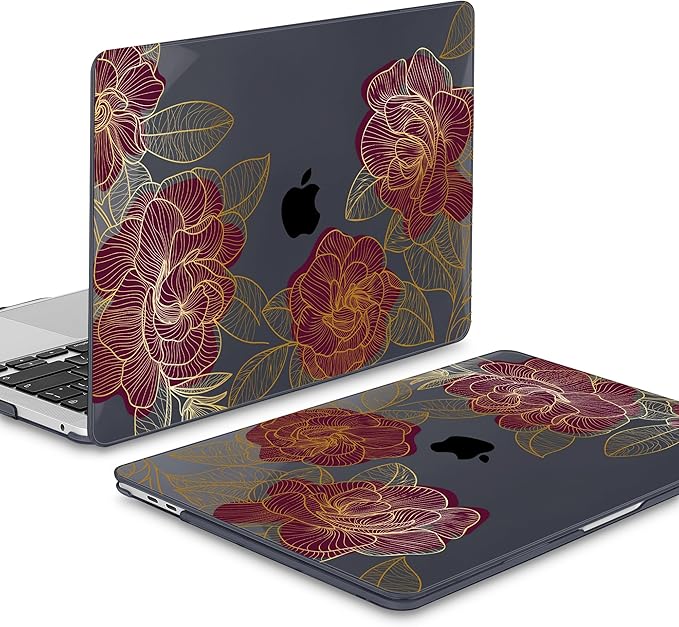 Mektron for MacBook Air 13 Case A1466/A1369, Snap-on Plastic Hard Shell Cover - Image 4