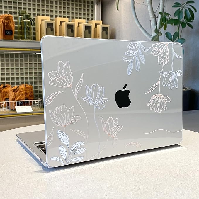 MEEgoodo for MacBook Air 13.3 inch Case 2021 2020 2019 2018 A2337 M1 A2179 A1932 - Image 6