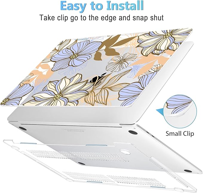 Mektron for MacBook Pro 13-inch Case 2022 2021 2020 Release A2338 M2 M1 A2289 - Image 3
