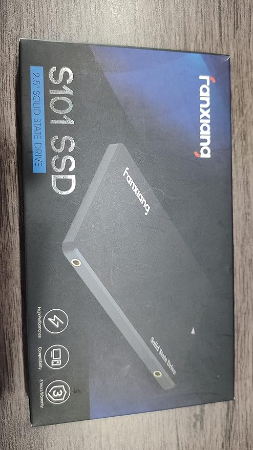 SSD 2TB Internal Solid State Drive SATA III 6Gb/s 2.5", 3D NAND, SLC Cache, Up to 550MB/s, Compatible with Laptops and PC Desktops(S101)