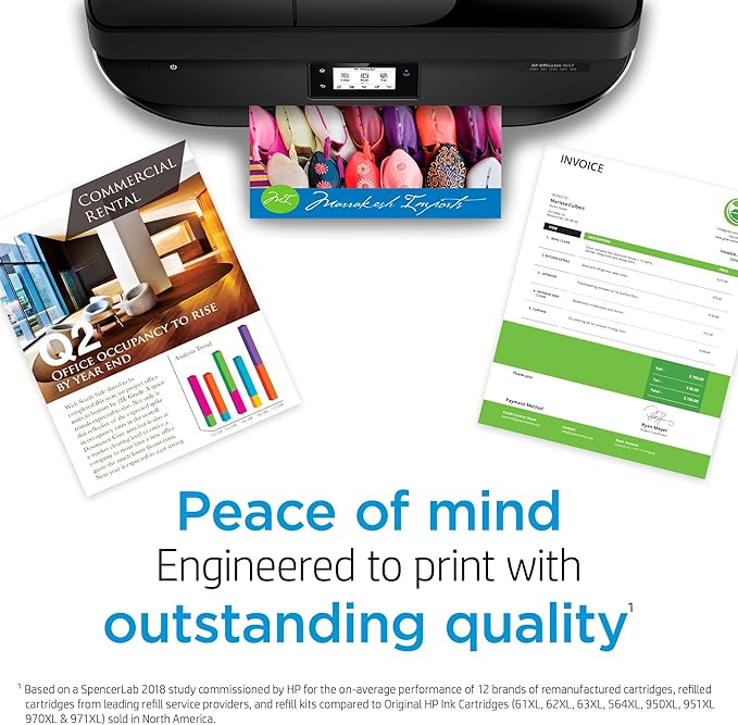 HP 972A PageWide Black Ink Cartridge for HP Printers | Works with Printer Series: PageWide Pro 452, 477, 552dw, 577 | F6T80AN