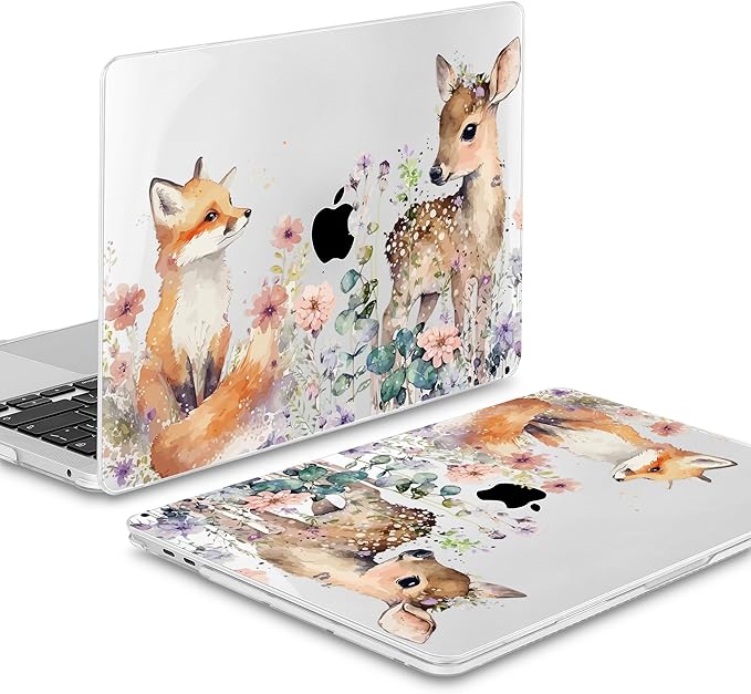 Mektron for MacBook Air 13 Case A1466/A1369, Snap-on Plastic Hard Shell Cover - Image 4