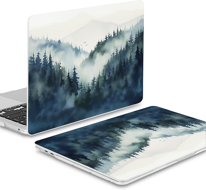 Mektron for MacBook Air 13 Case A1466/A1369, Snap-on Plastic Hard Shell Cover - Image 4