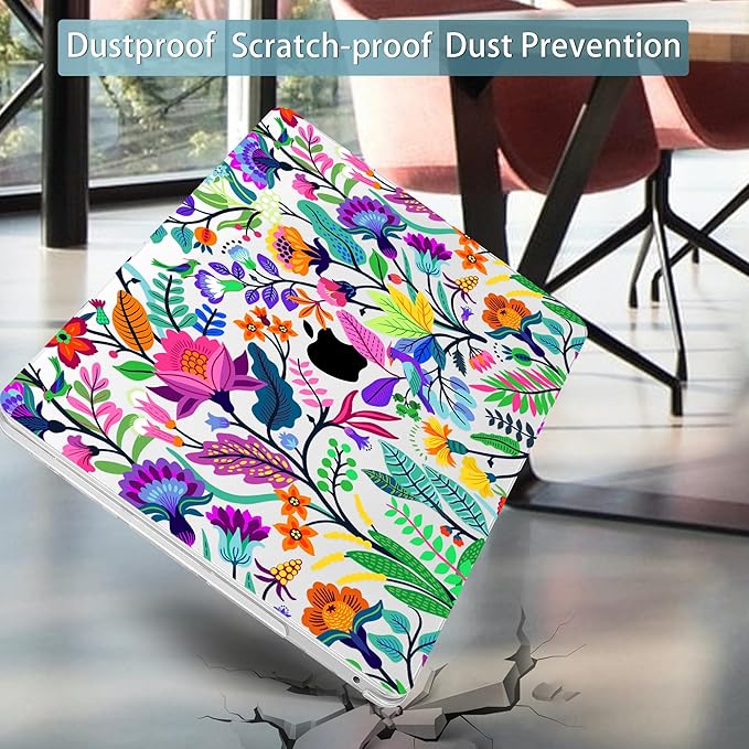 Mektron for MacBook Air 13 Case A1466/A1369, Snap-on Plastic Hard Shell Cover - Image 7