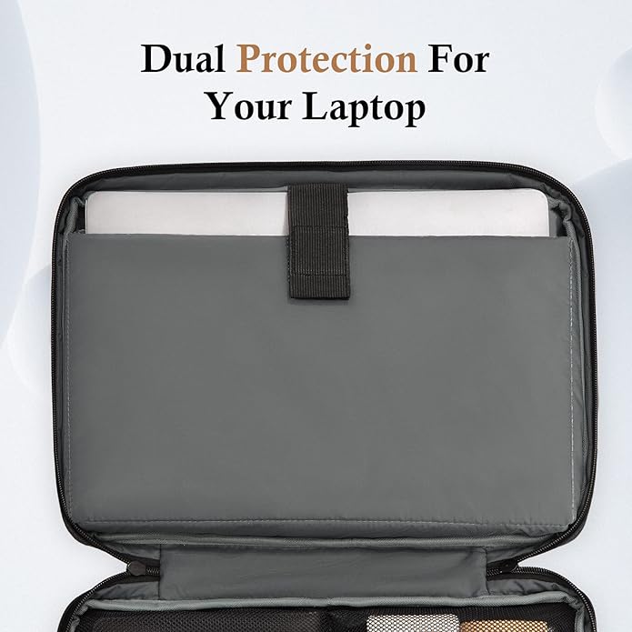 Laptop Sleeve Case, 15.6 17.3 14 13.3 12.3 inch TSA Laptop Sleeve Computer Carrying Bag