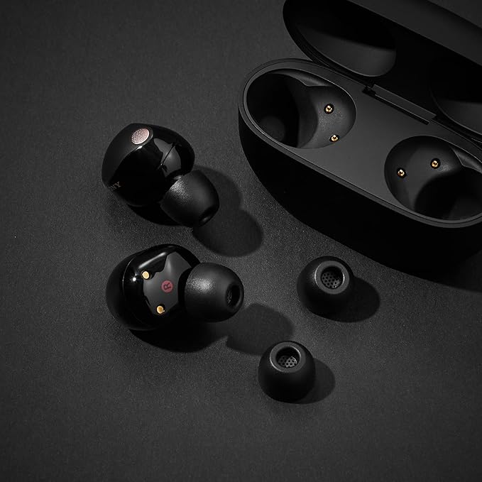 AZLA Foamax Standard (S/MS/M), Foam Earbud Tips, Memory Foam Earbud Tips for Wireless Headphones, Noise Canceling Earbuds Replacement Tips Compatible with Sony, Beats, Samsung, Skullcandy