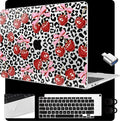 MEEgoodo for MacBook Air 13.3 inch Case 2021 2020 2019 2018 A2337 M1 A2179 A1932 by MEEgoodo