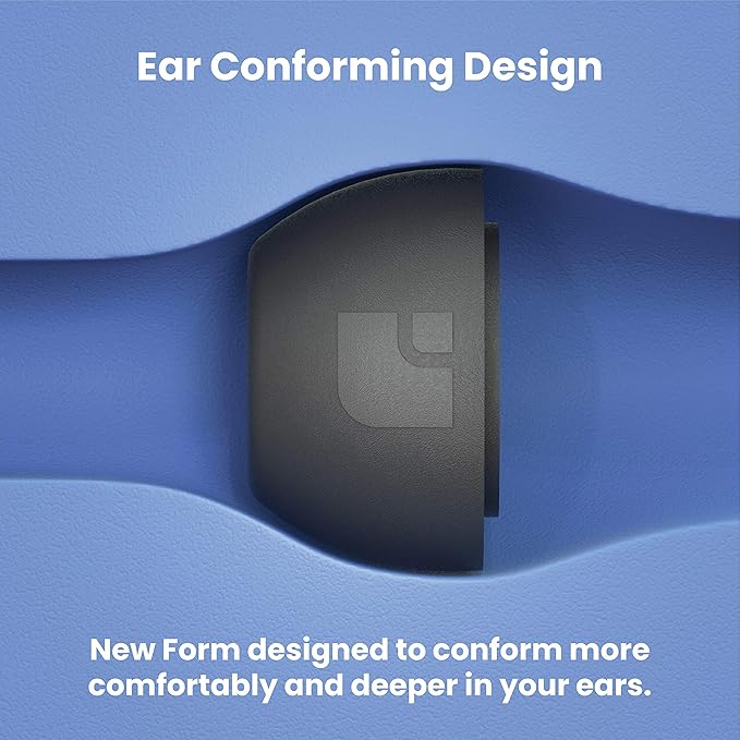 Foam Masters Ultra-Premium Memory Foam Ear Tips for AirPods Pro 1st & 2nd Gen | 3 Pairs | Black Magic Ver 6.0 | Secure | Comfort | Better Noise Cancel | Replacement Buds – Black, Large