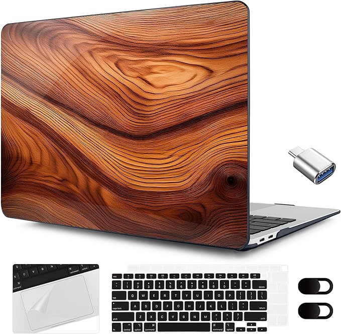 MEEgoodo for MacBook Air 13.3 inch Case 2021 2020 2019 2018 A2337 M1 A2179 A1932 - Image 2