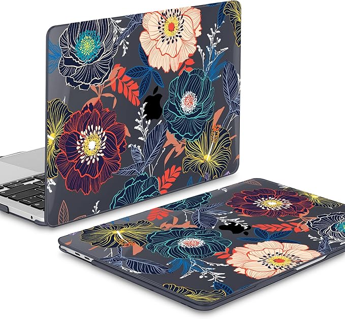 Mektron for MacBook Air 13 Case A1466/A1369, Snap-on Plastic Hard Shell Cover - Image 4